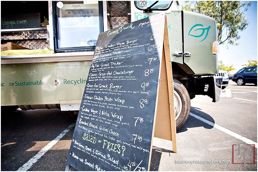  Green Truck Menu Picture